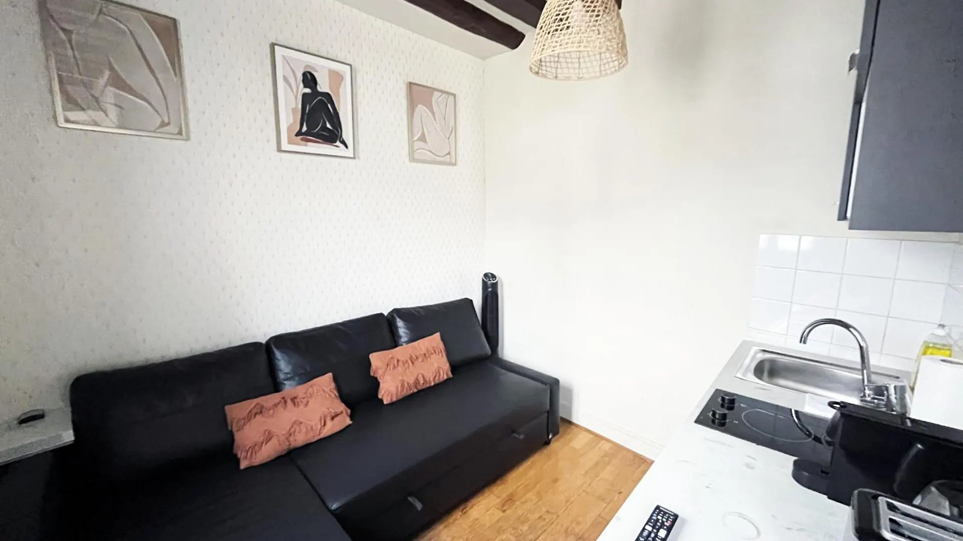 164 - Charming Studio In Center Of París 0*,